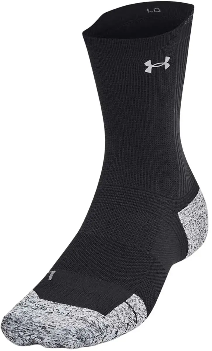 Under Armour Armourdry Run Cushion Sokken - 3 Paren - Zwart - afbeelding 3 van 6