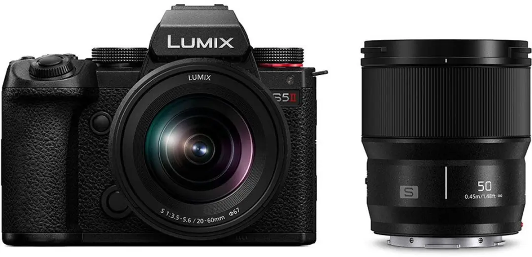 Panasonic Lumix S5II DC-S5M2WE Camera Set