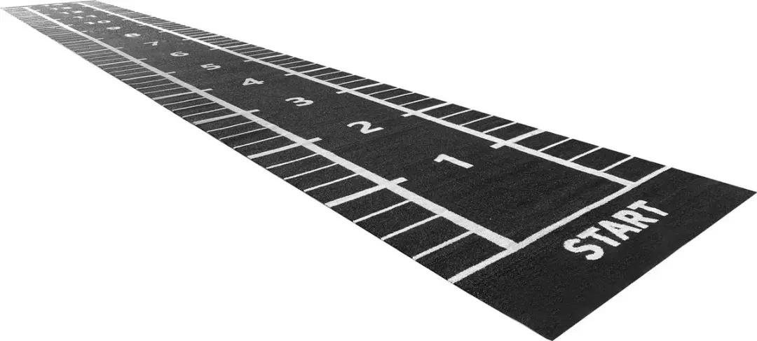 LifeMaxx Sprinttrack Kunstgras 30m² - Zwart - afbeelding 2 van 3