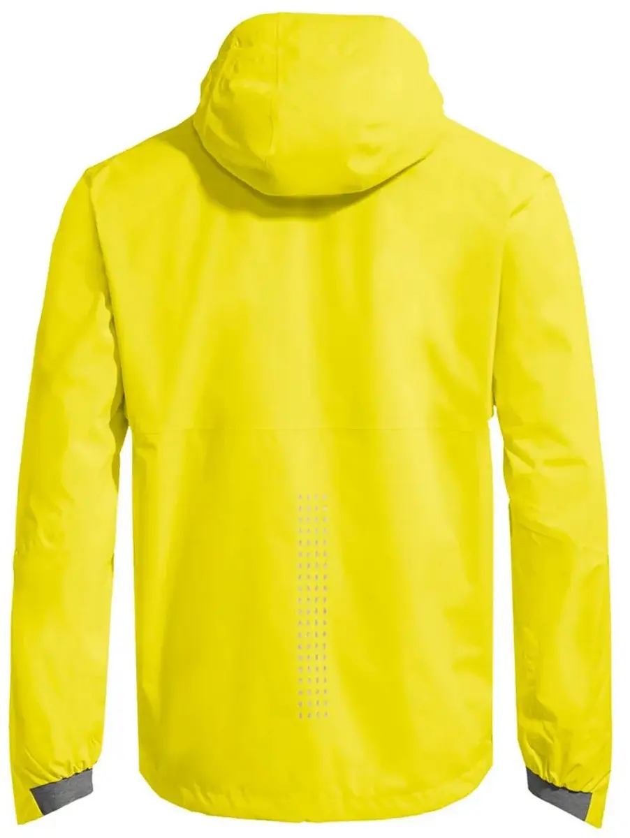 Vaude Bike Yaras 3in1 Jas - Geel - 2XL - afbeelding 4 van 4