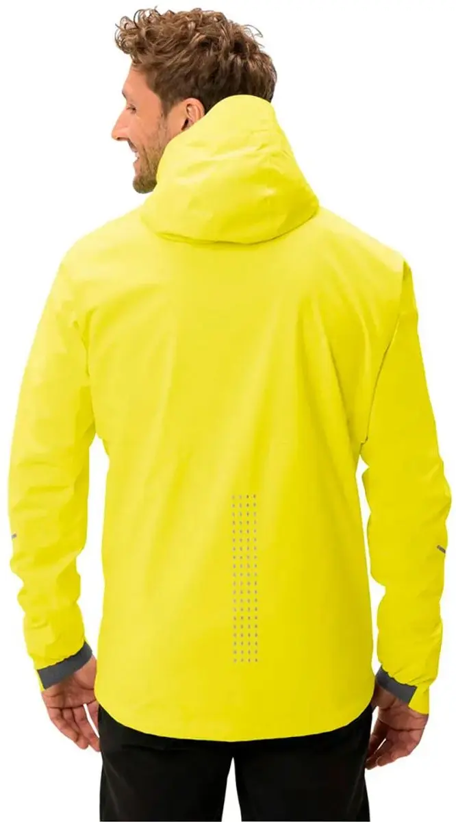 Vaude Bike Yaras 3in1 Jas - M - Neon Yellow - afbeelding 2 van 4
