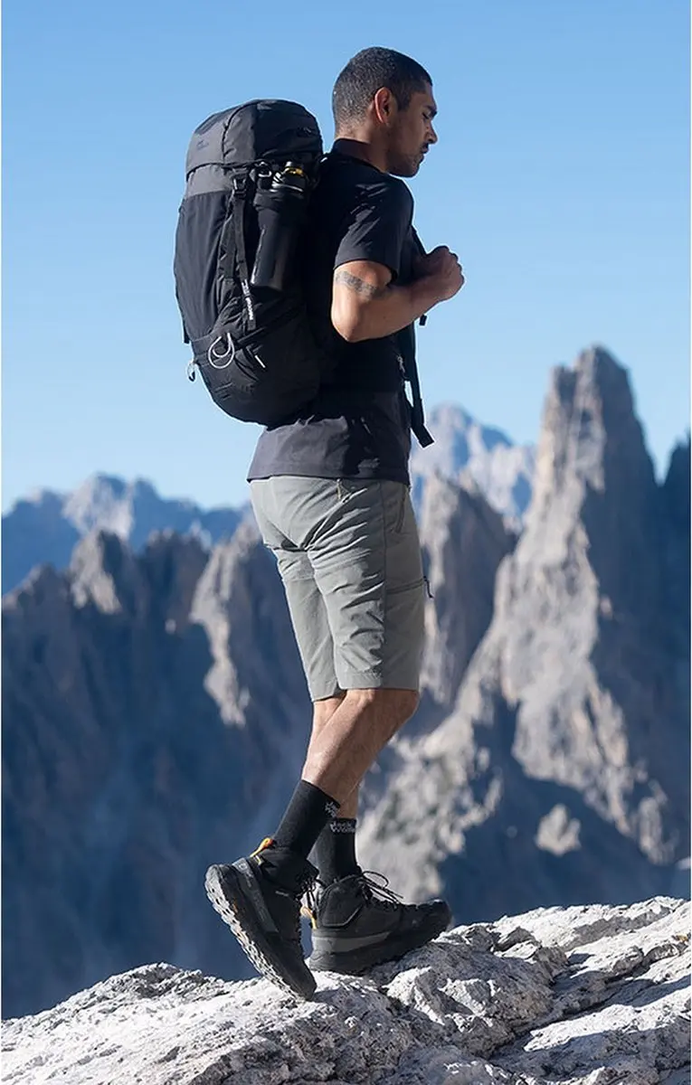 Jack Wolfskin Wolftrail 34 Recco Rucksack - 34L - Zwart - afbeelding 5 van 6