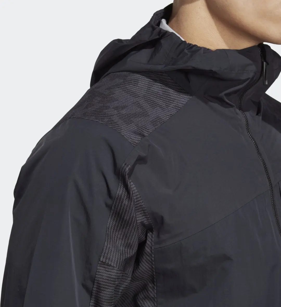 adidas TERREX Xperior Hybrid Jack Heren - Zwart S - afbeelding 2 van 6
