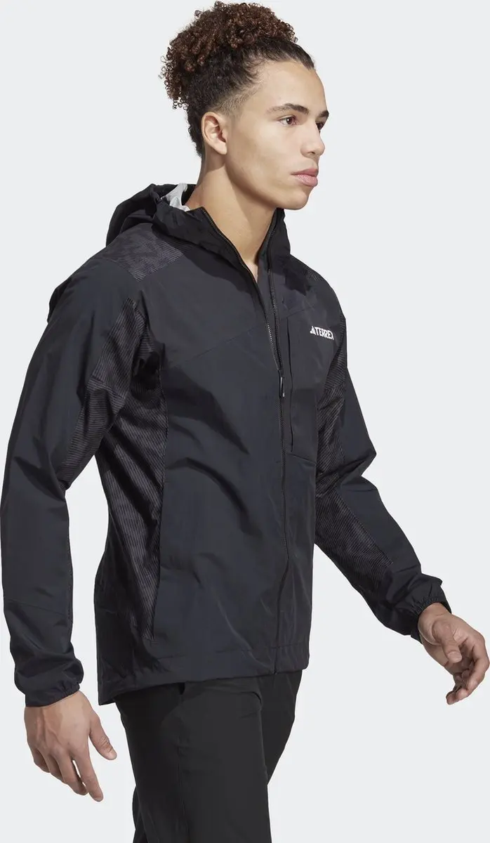adidas TERREX Xperior Hybrid Jack Heren - Zwart S - afbeelding 5 van 6
