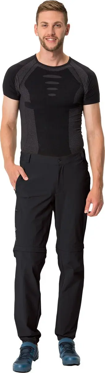 Vaude Bike Yaras Zo Broek - Fietsbroek Zwart XL - afbeelding 2 van 6