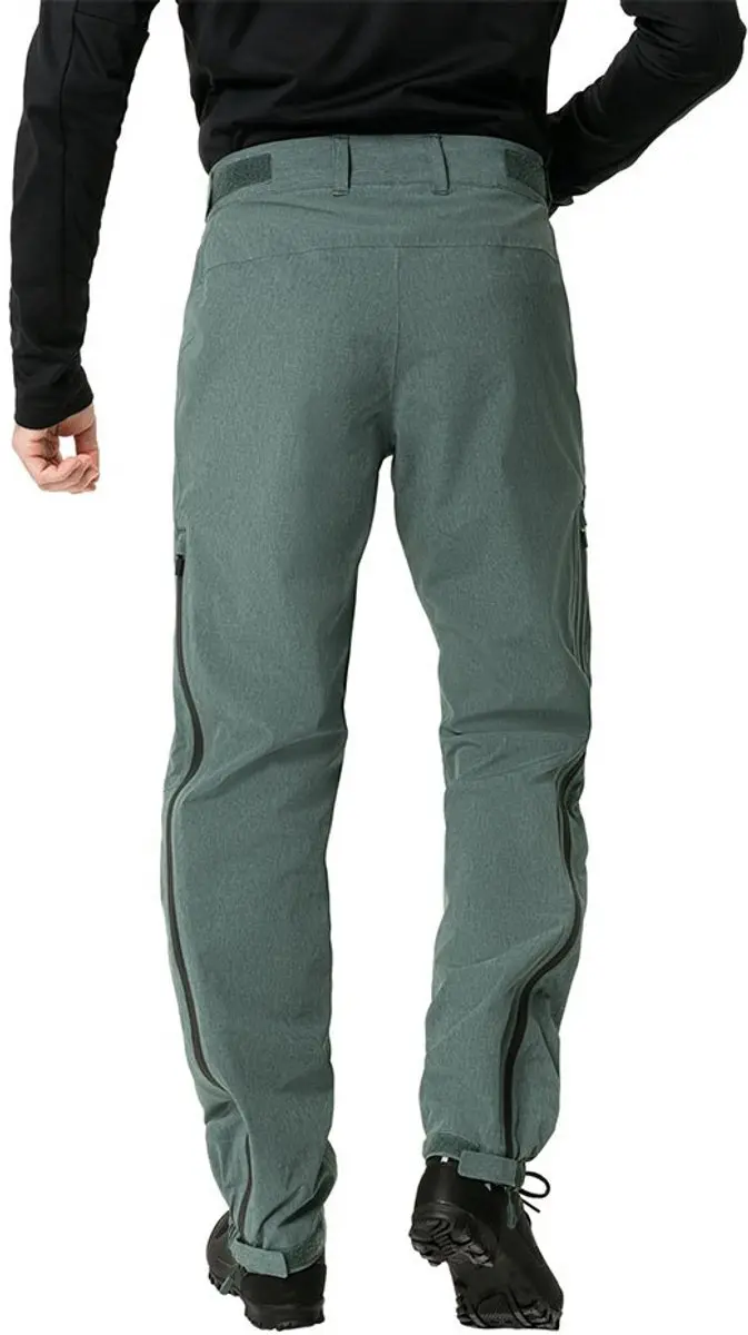 Vaude Bike Yaras Warm Rain Broek L - Dusty Forest - afbeelding 4 van 6
