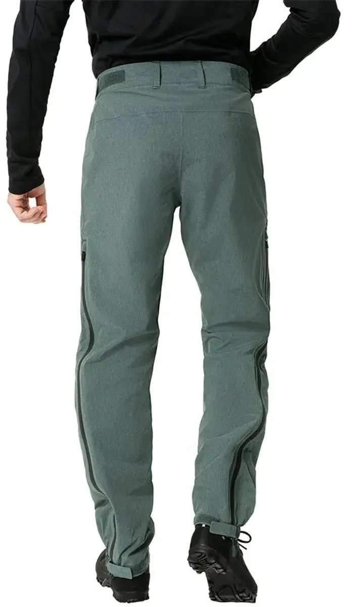 Vaude Bike Yaras Warm Rain Broek L - Dusty Forest - afbeelding 6 van 6