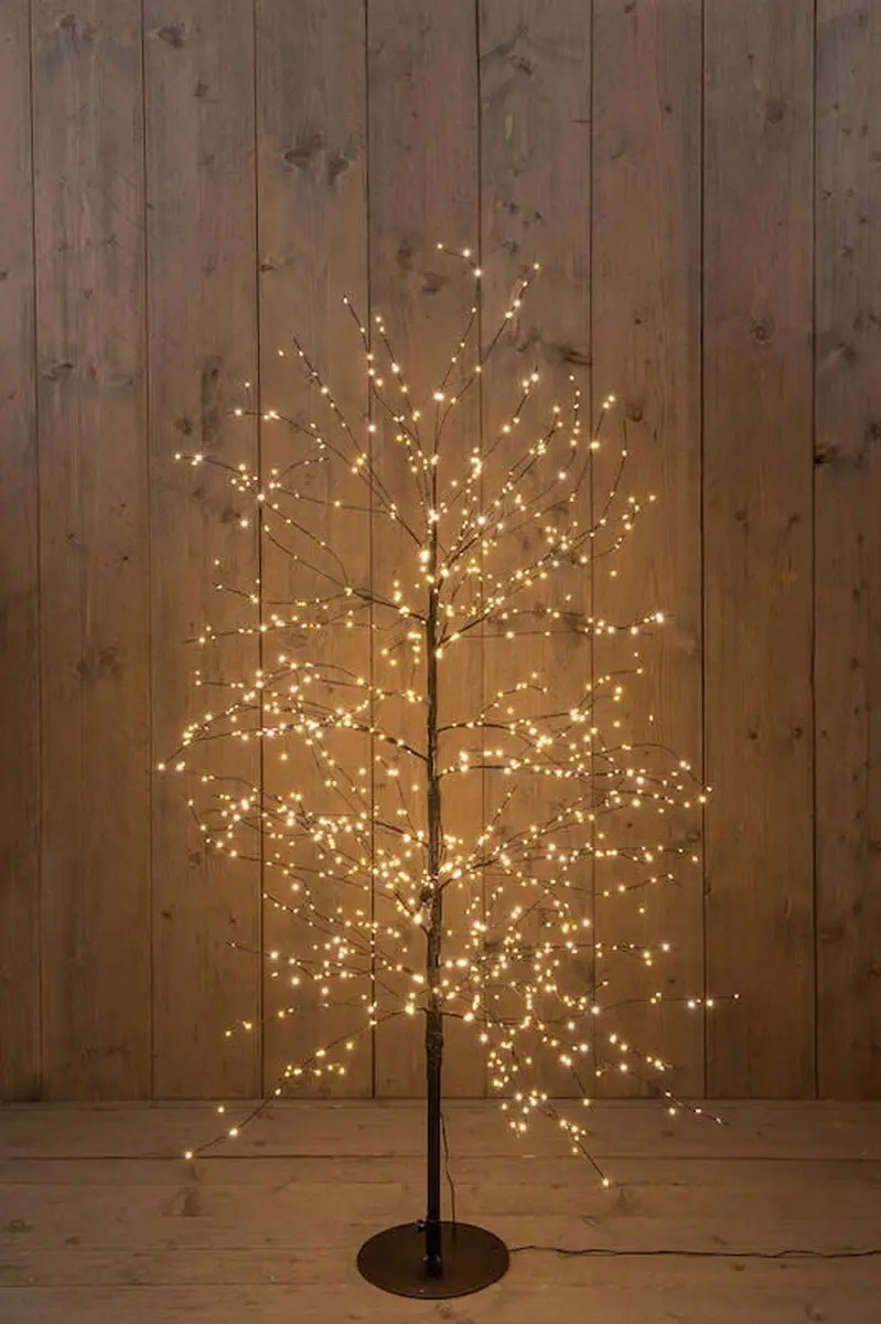 Anna's Collection Lichtboom 150cm Metaal - 1000 LED Warm Wit - afbeelding 5 van 5