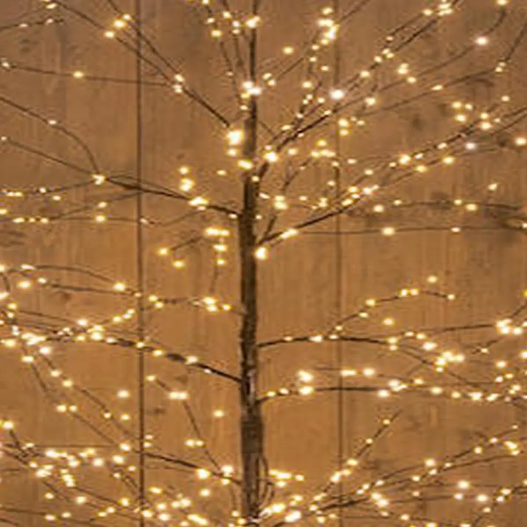 Anna's Collection Lichtboom 150cm Metaal - 1000 LED Warm Wit - afbeelding 3 van 5