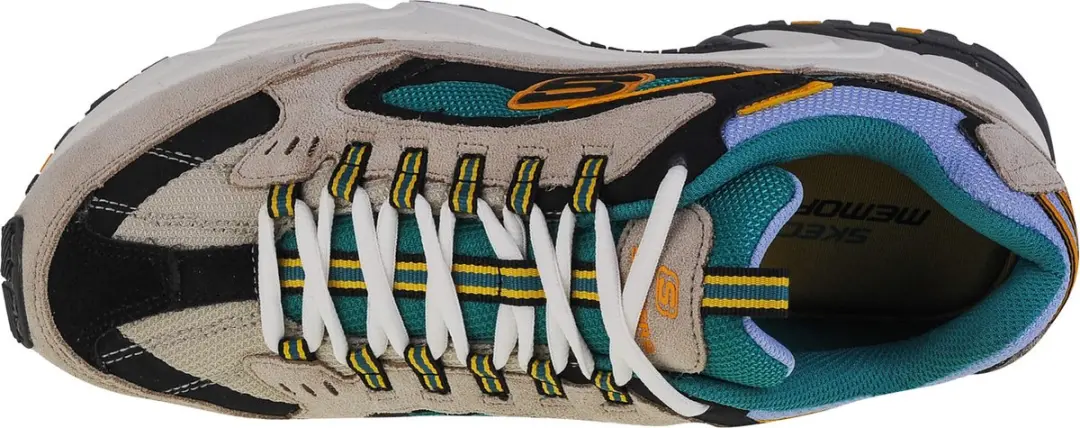 Skechers Stamina-Cutback 51286-WMLT Sneakers - Wit - afbeelding 5 van 6