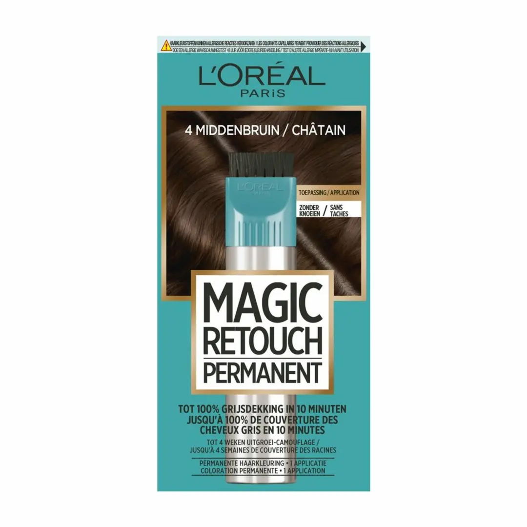 L'Oréal Paris Magic Retouch Permanent 4 Middenbruin
