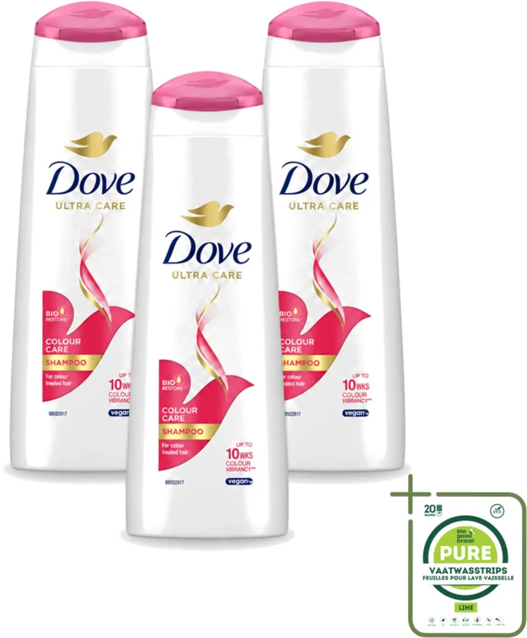 3 x Dove Ultra Care