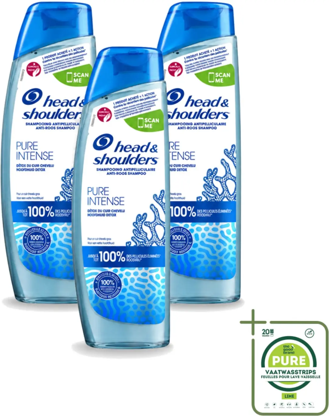 3 x Head & Shoulders
