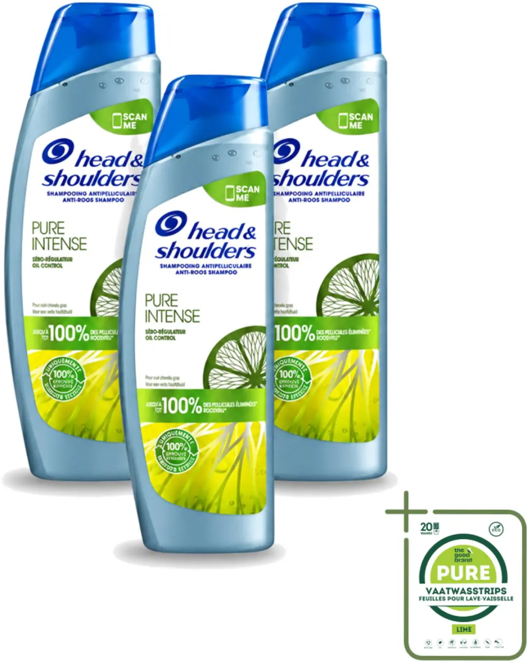 3 x Head & Shoulders