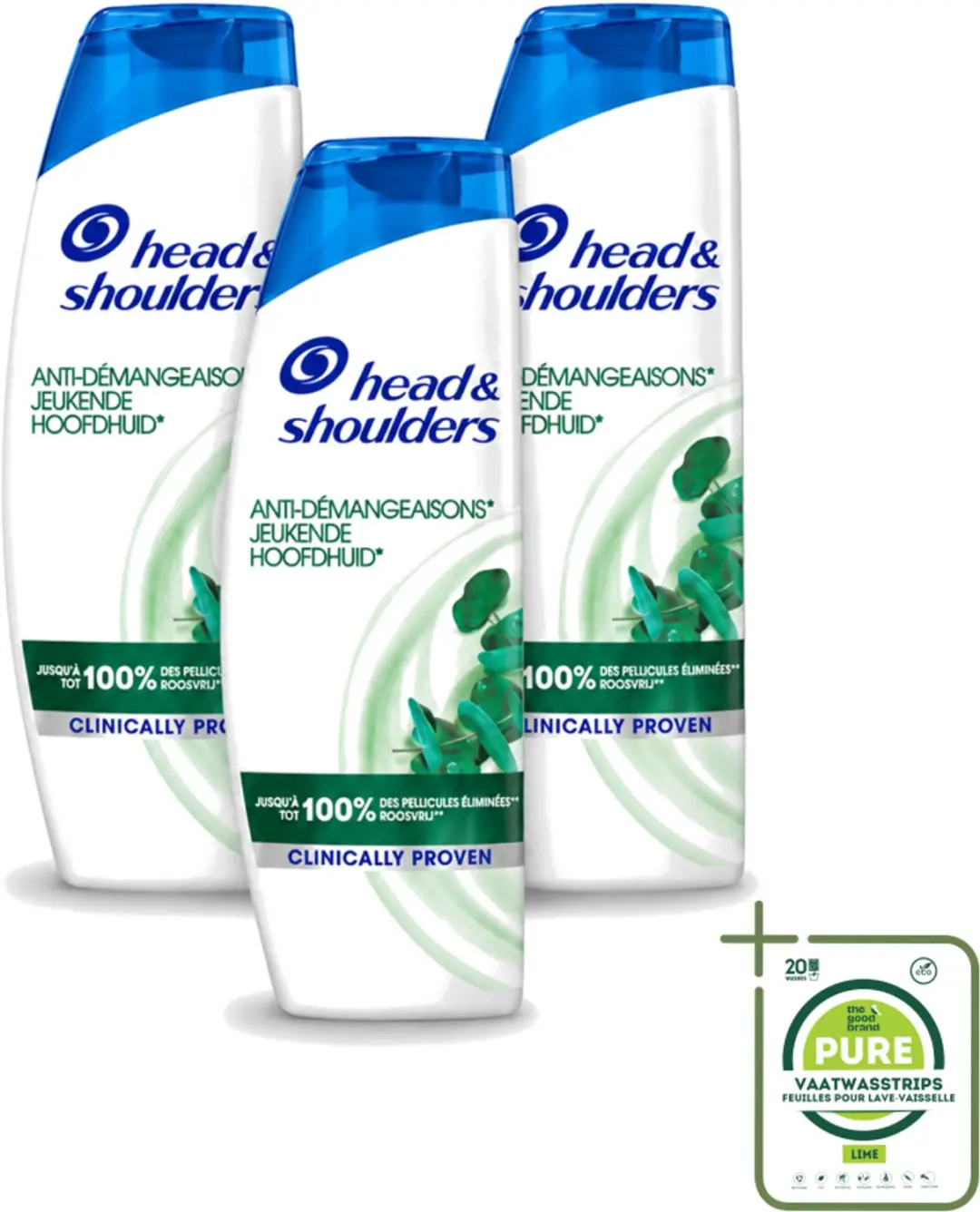 3 x Head & Shoulders