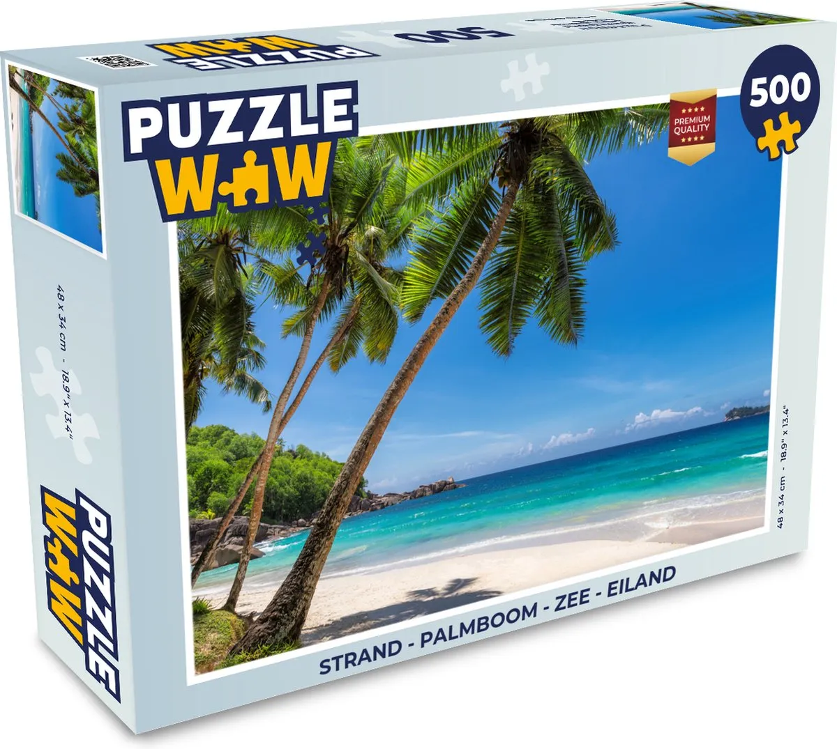 PuzzleWow Legpuzzel 500 Stuks