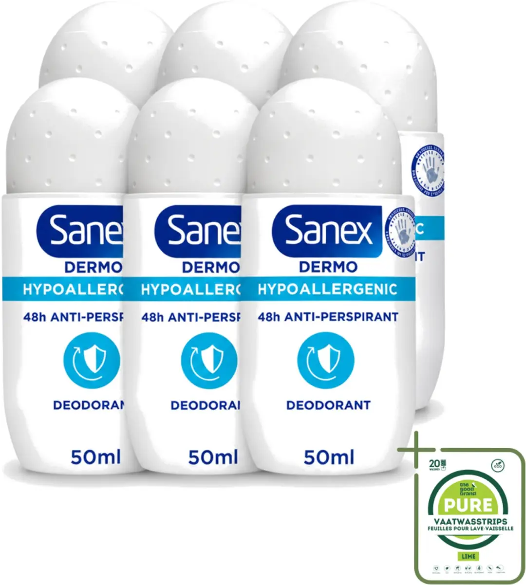 6 x Sanex Dermo