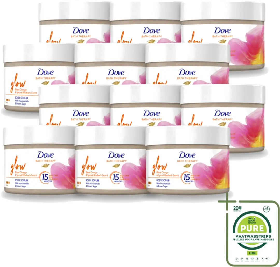 12 x Dove Bath Therapy Glow