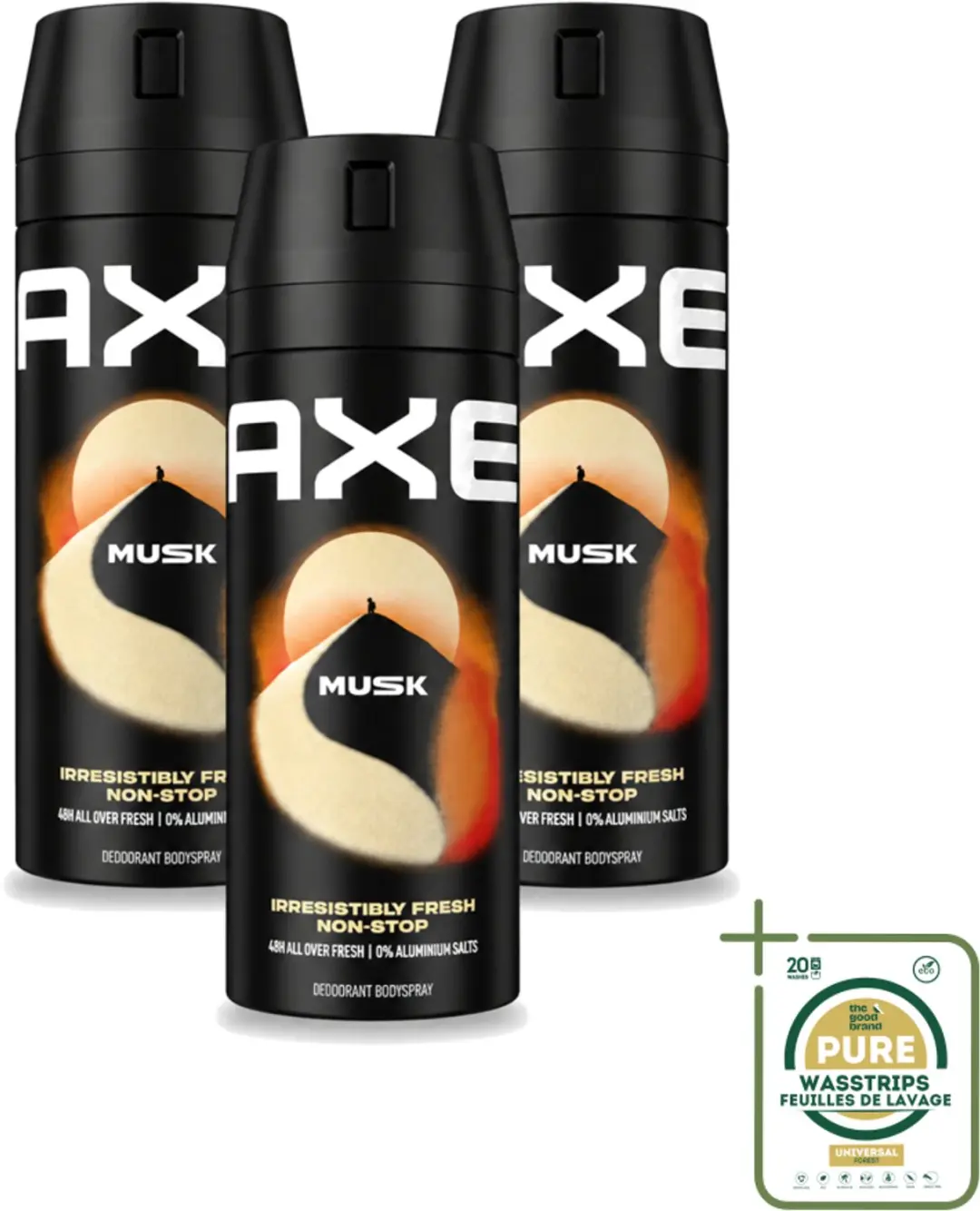 3 x Axe