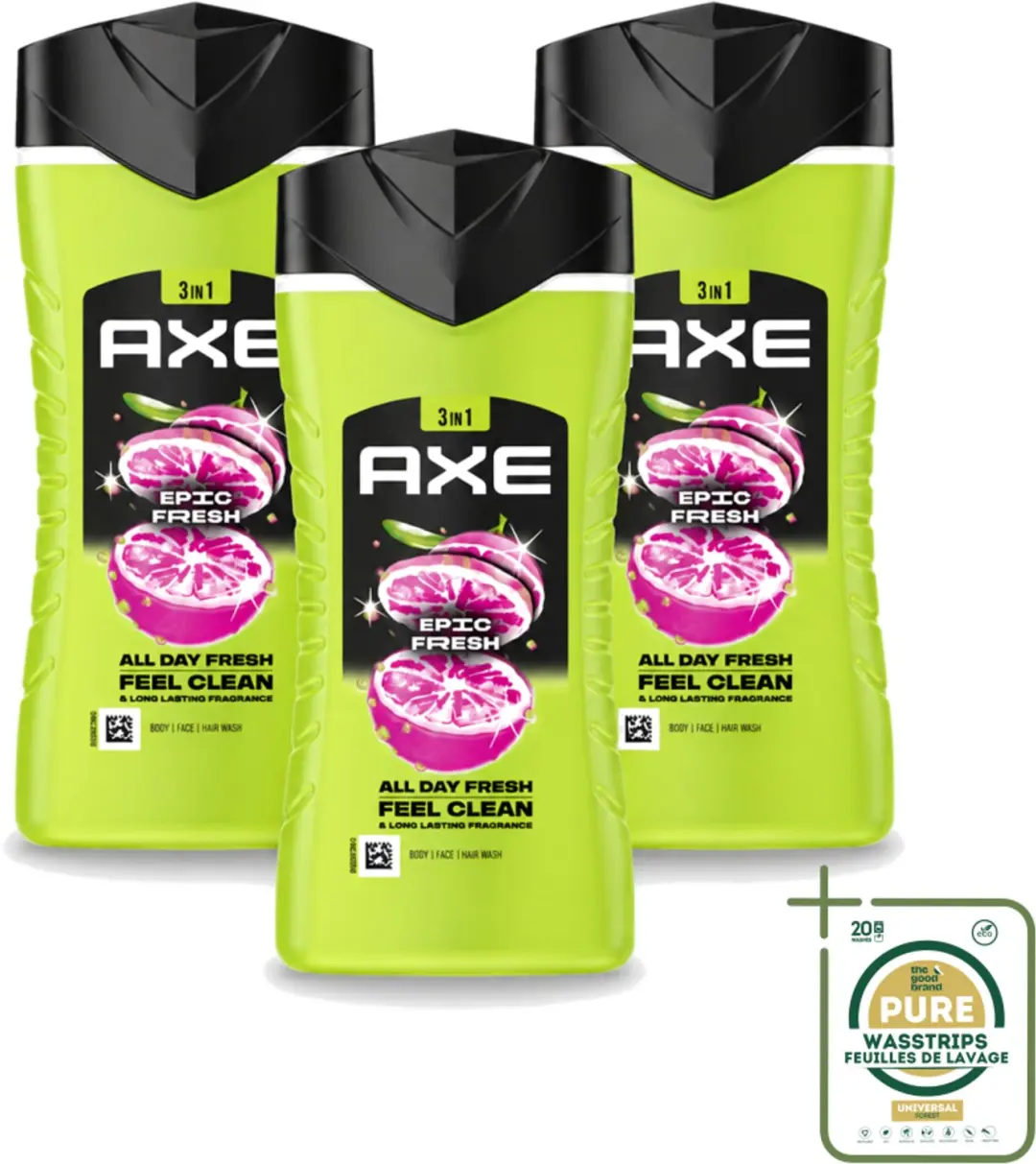 3 x Axe