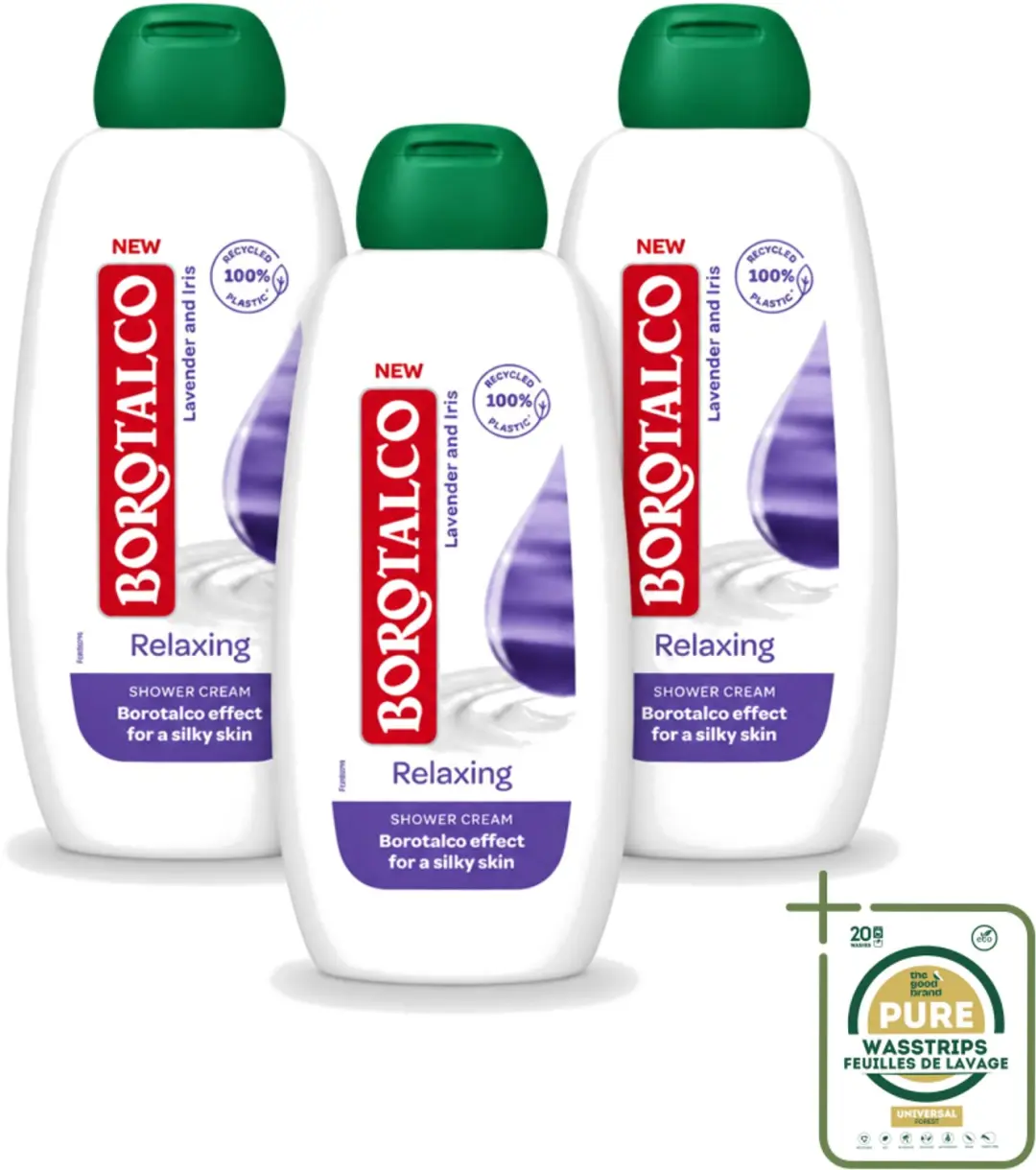 3 x Borotalco