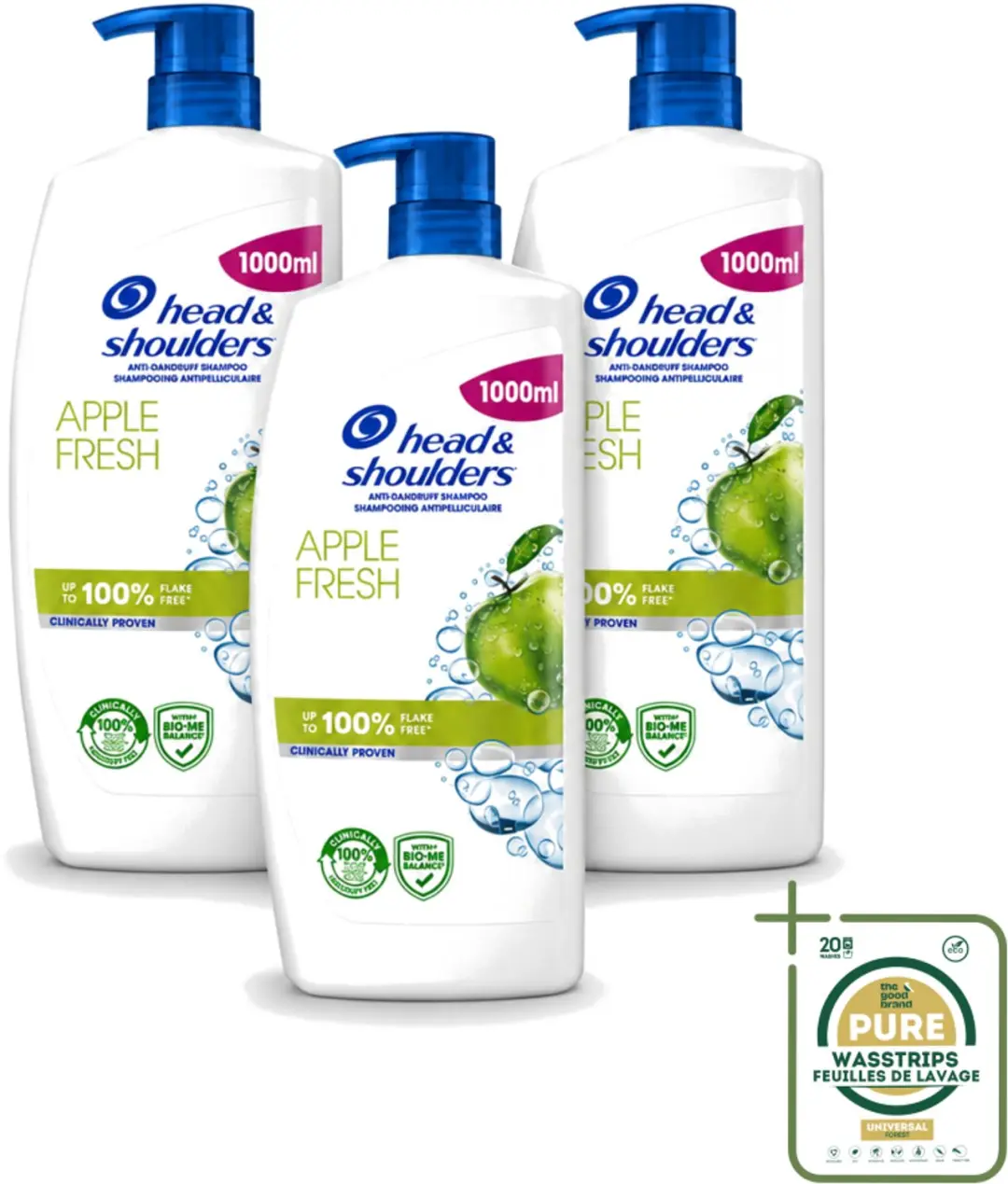 3 x Head & Shoulders