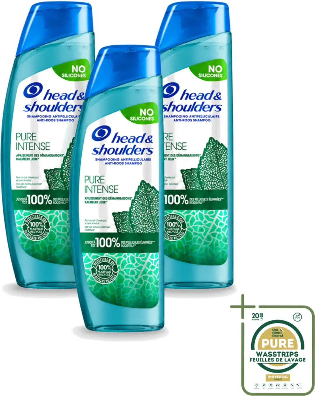 3 x Head & Shoulders