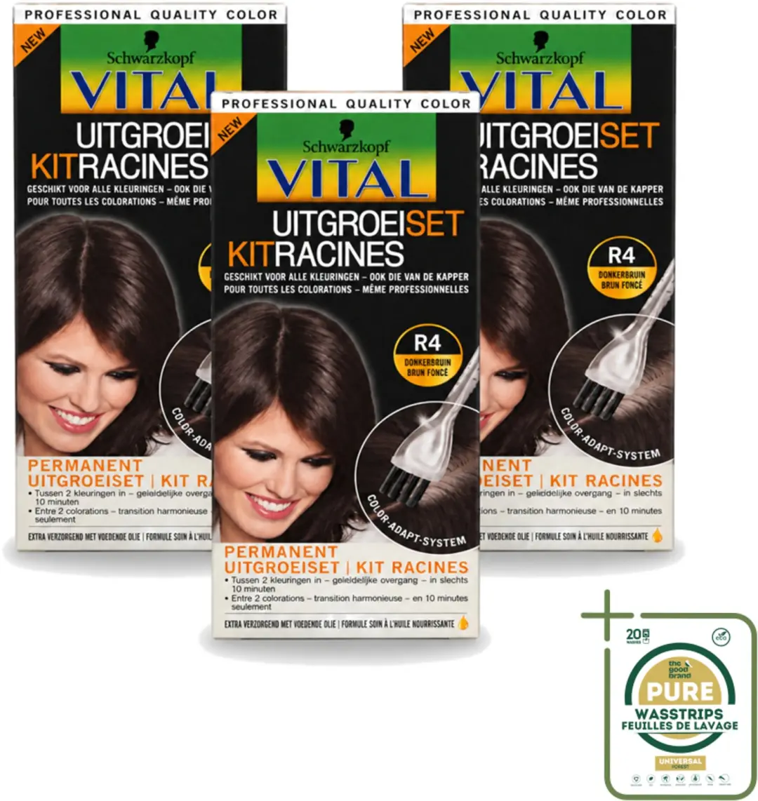 3 x Schwarzkopf Vital