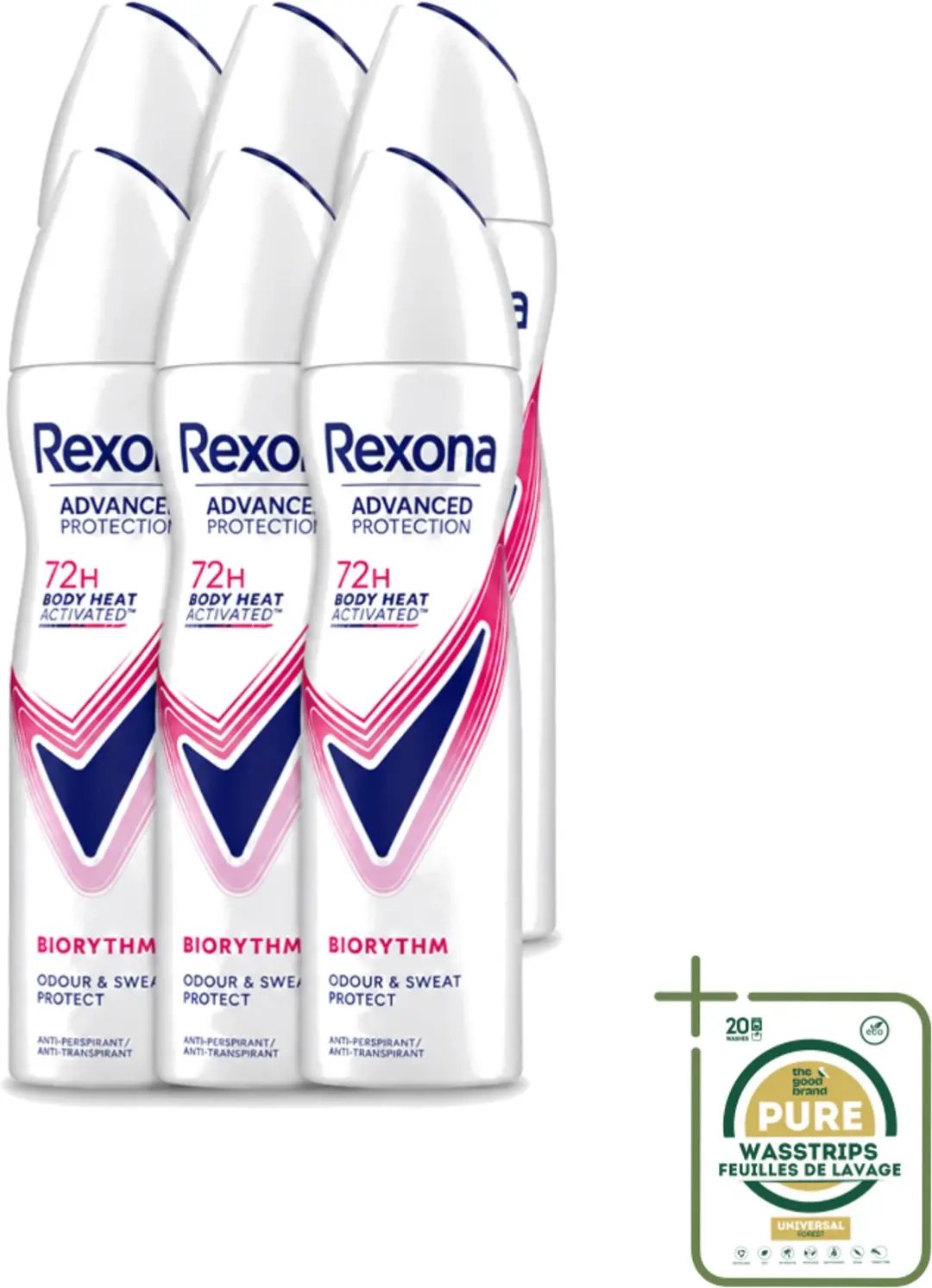 6 x Rexona