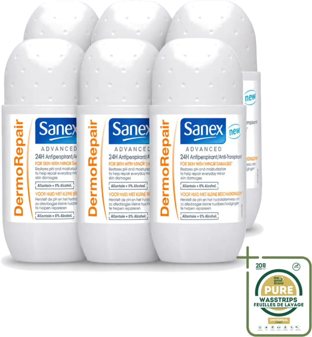 6 x Sanex Advanced