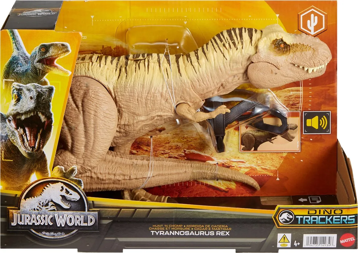 Jurassic World Tyrannosaurus Rex Speelgoed - 3x AAA - afbeelding 3 van 6
