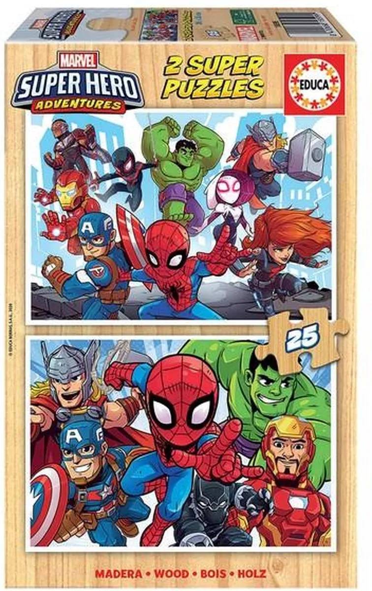 Marvel Super Hero Adventures Puzzel