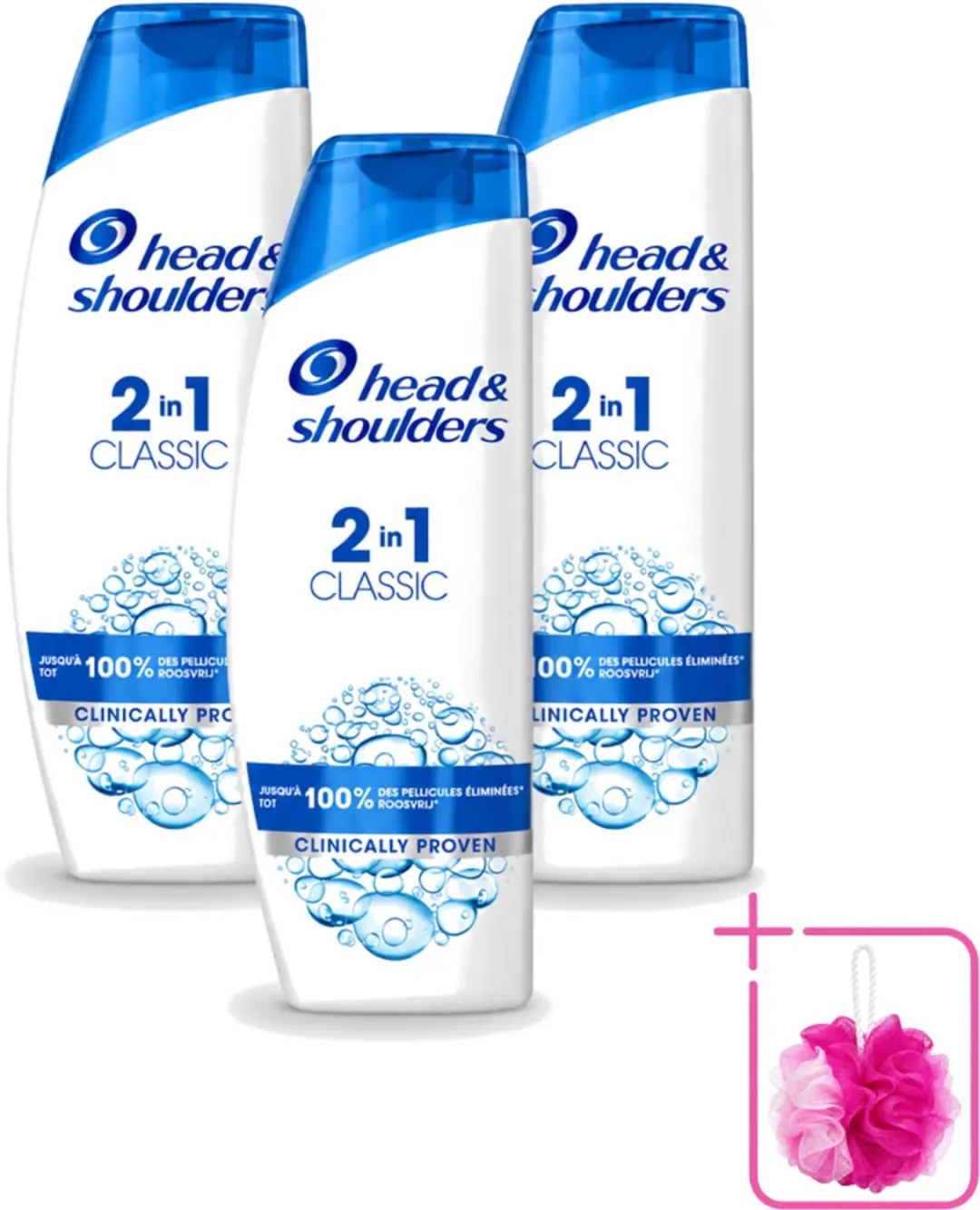 3 x Head & Shoulders