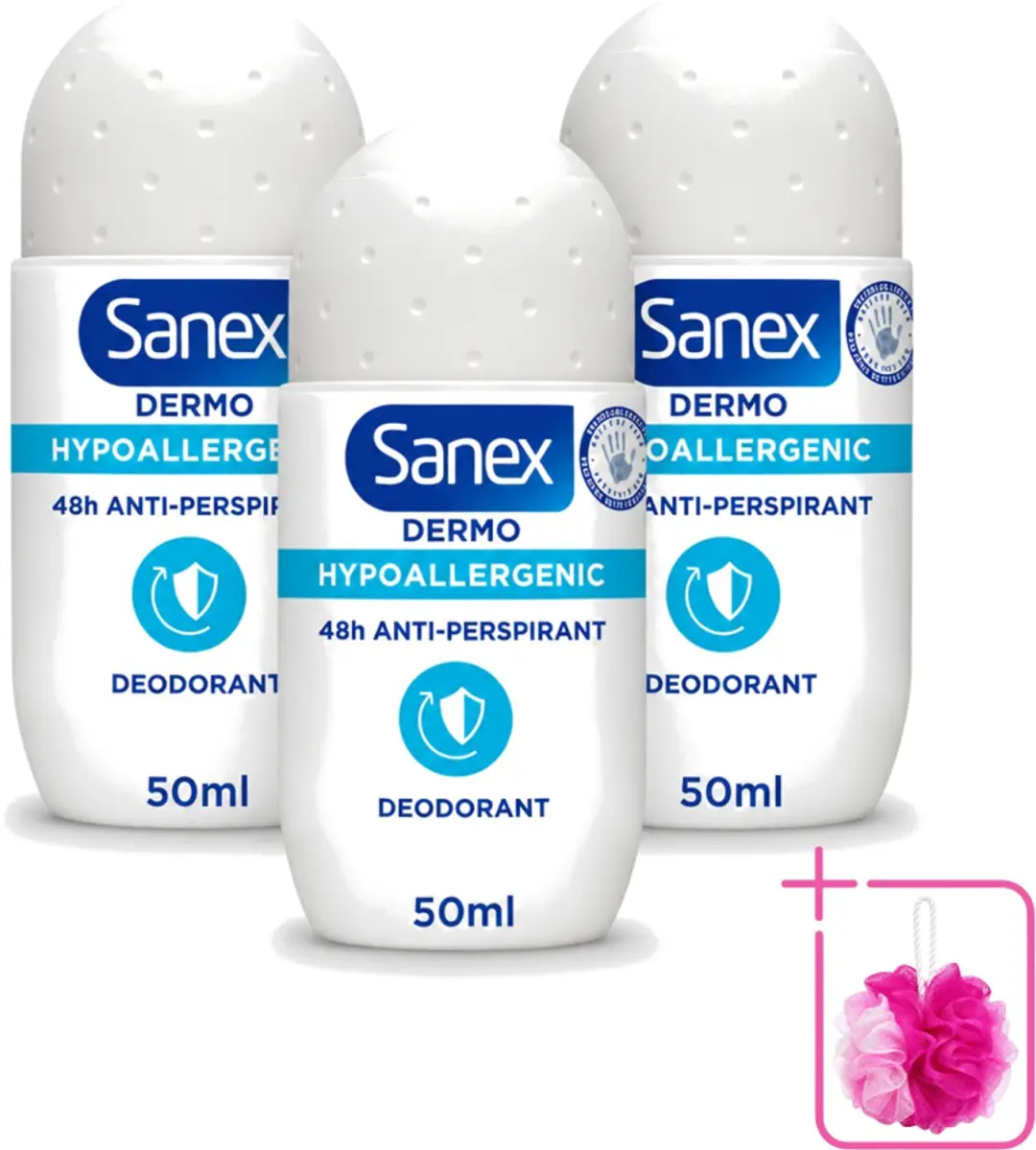 3 x Sanex Dermo