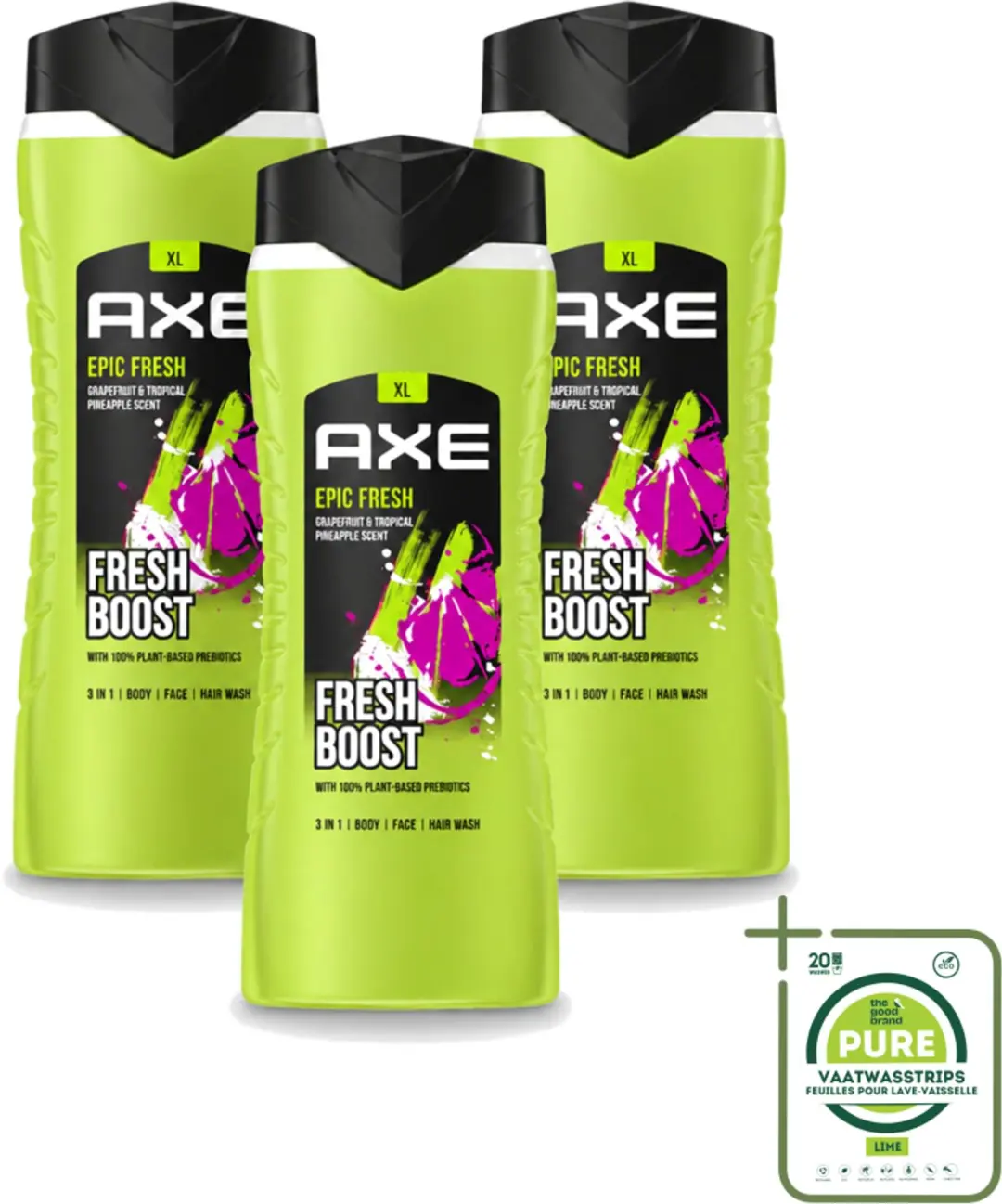 3 x AXE