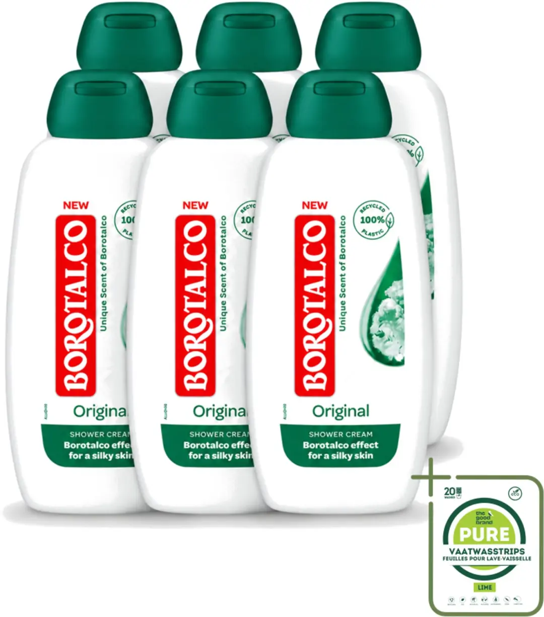 6 x Borotalco