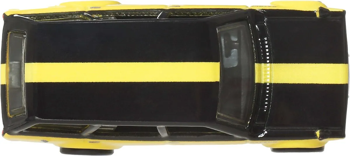 Hot Wheels JBL21 Auto - Metaal Zwart/Geel