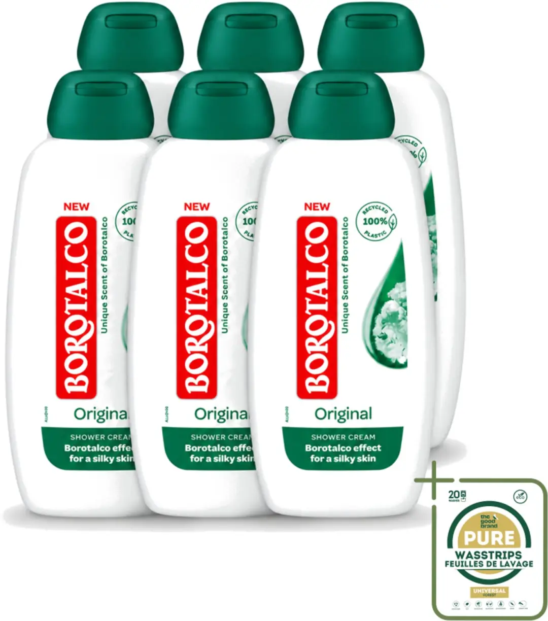 6 x Borotalco