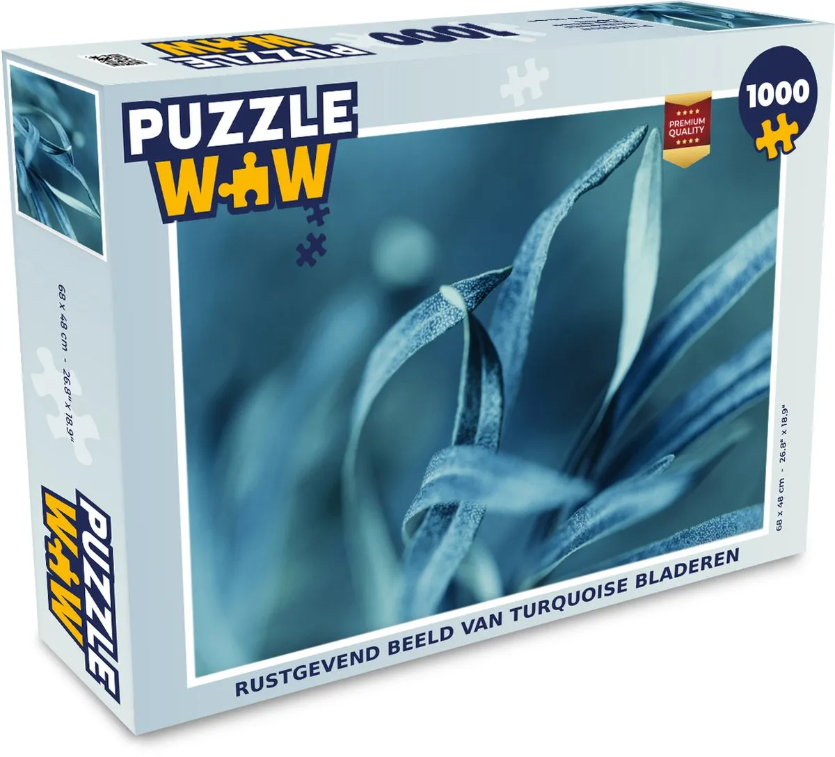 PuzzleWow Rustgevend Bladeren Legpuzzel 1000 Stuks