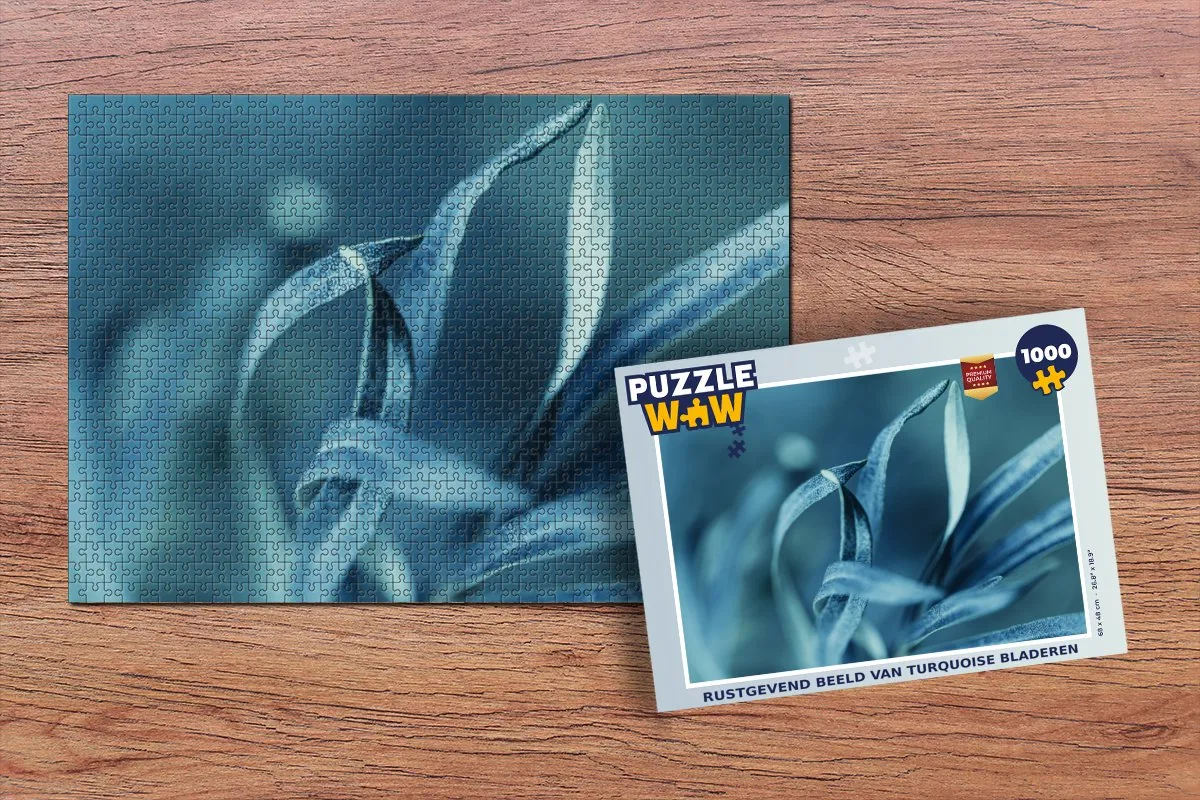 PuzzleWow Rustgevend Bladeren Legpuzzel 1000 Stuks - Multicolor