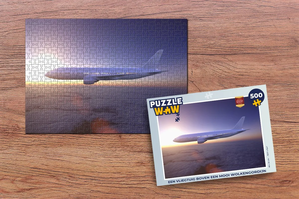 PuzzleWow Legpuzzel 500 Stuks - Multicolor