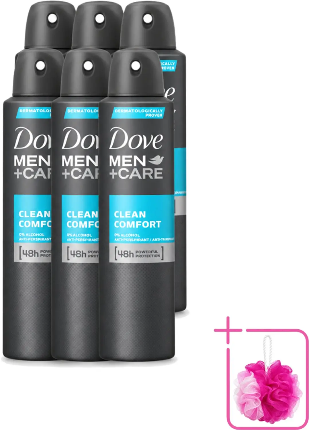 6 x Dove Men+Care