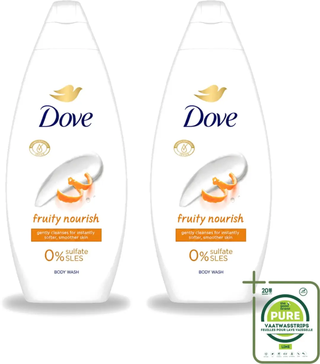 2 x Dove Fruity Nourish