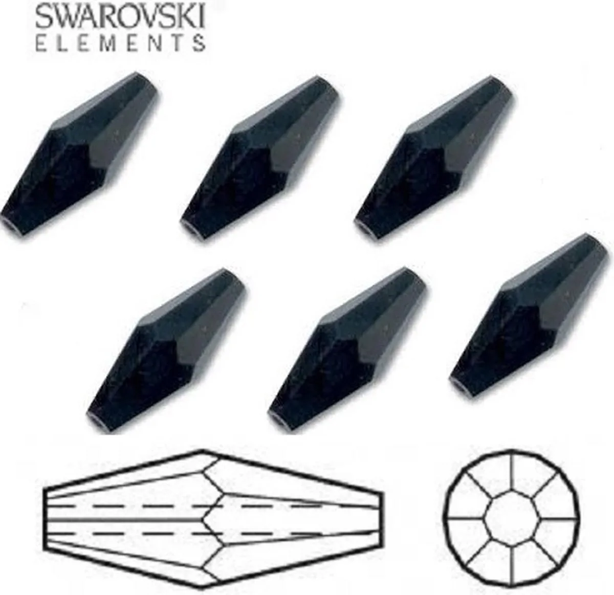 Swarovski Elements Bicone 5205