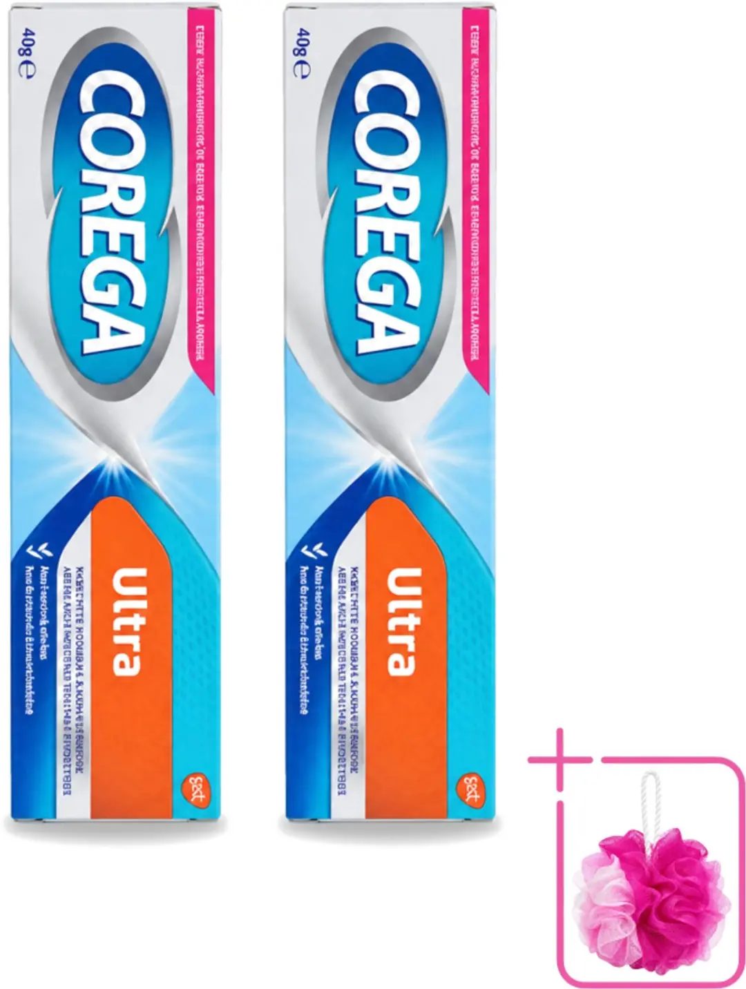 2 x Corega Ultra Kleefcrème