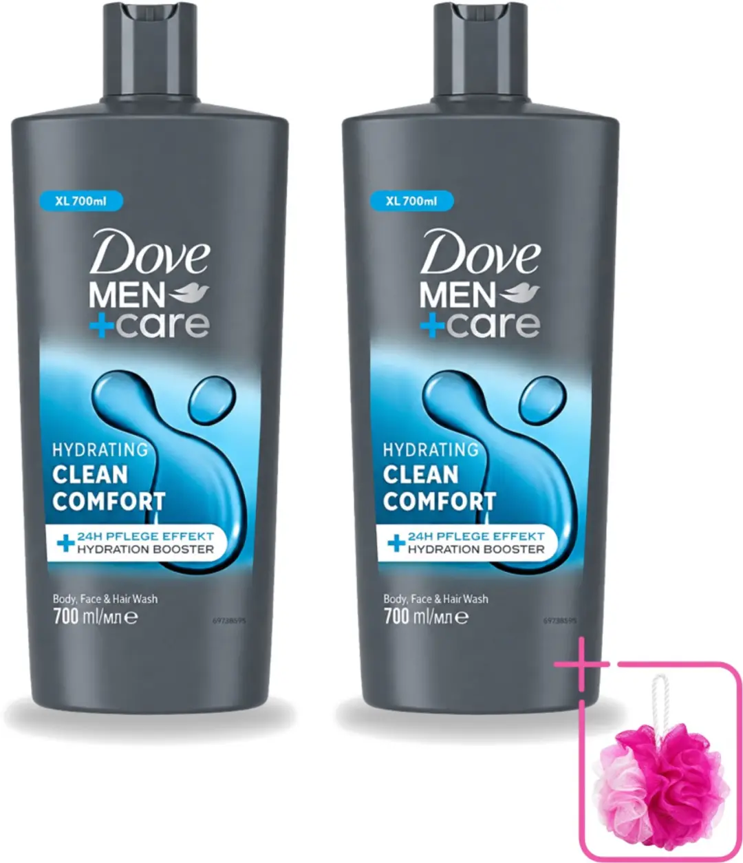 2 x Dove Men+Care