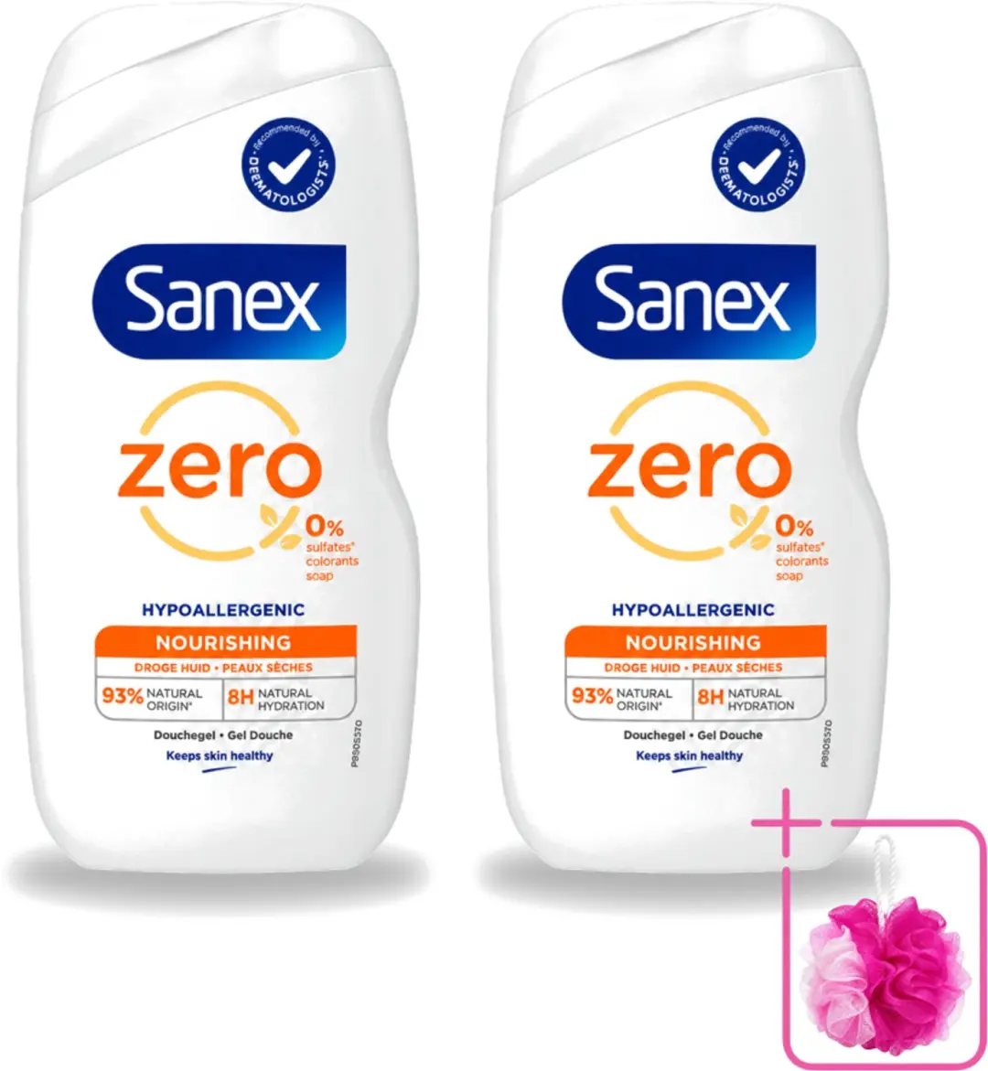 2 x Sanex Zero%