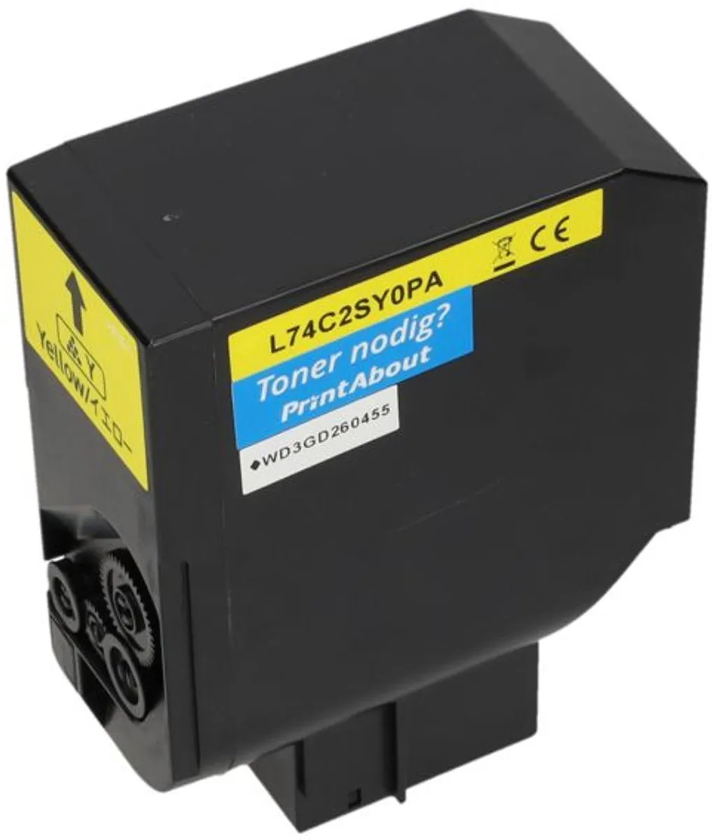 PrintAbout Lexmark 74C2SM0 Toner Magenta - 7.700 pagina's