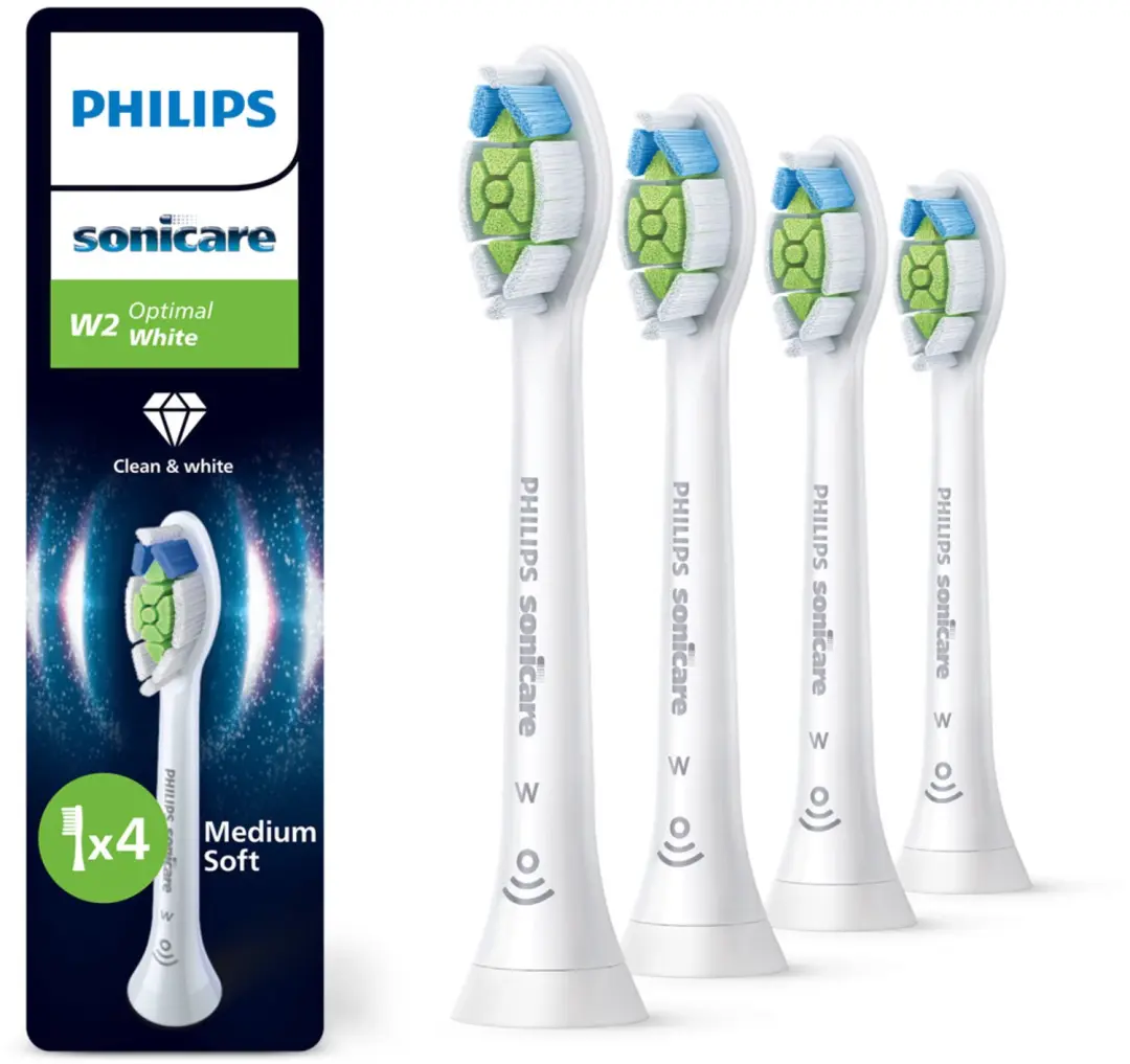 Philips Sonicare W2 Optimal White HX6064/87 Opzetborstels - 24 Stuks - afbeelding 2 van 5