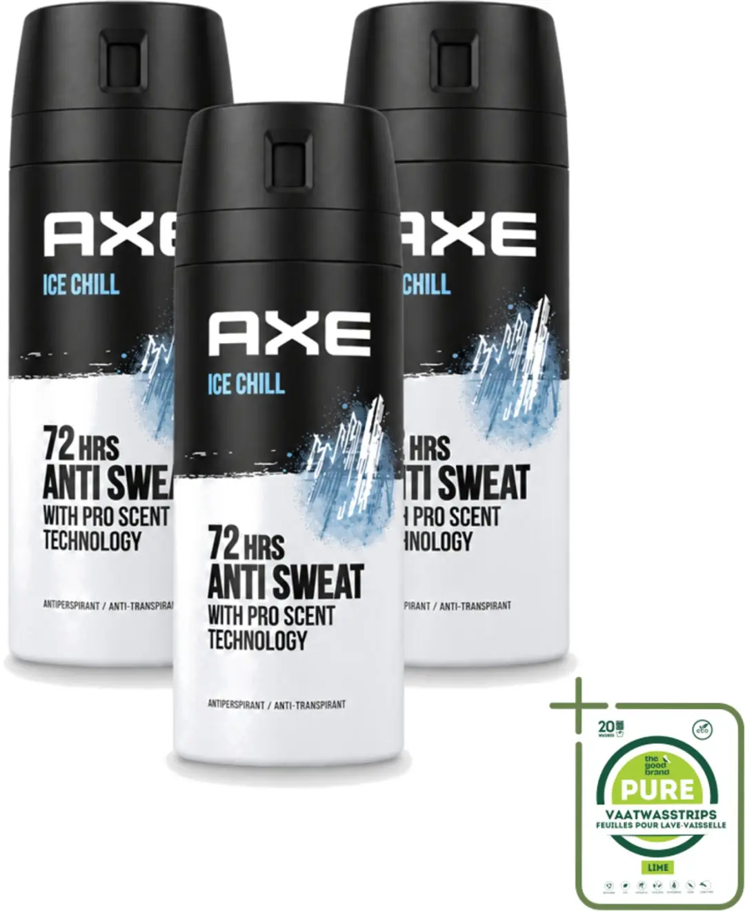 3 x Axe
